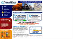 Desktop Screenshot of passportdepot.com